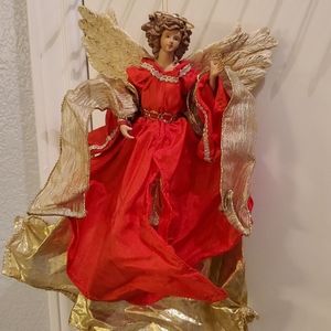 Red and Gold Angel
